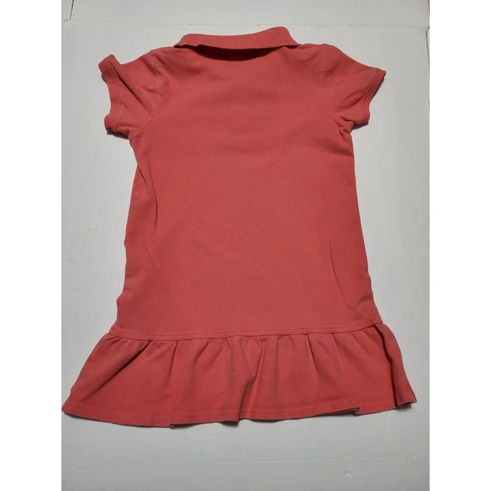(#L7) Vineyard Vines Kids Pink Cotton Blend Short Sleeve Size 5
